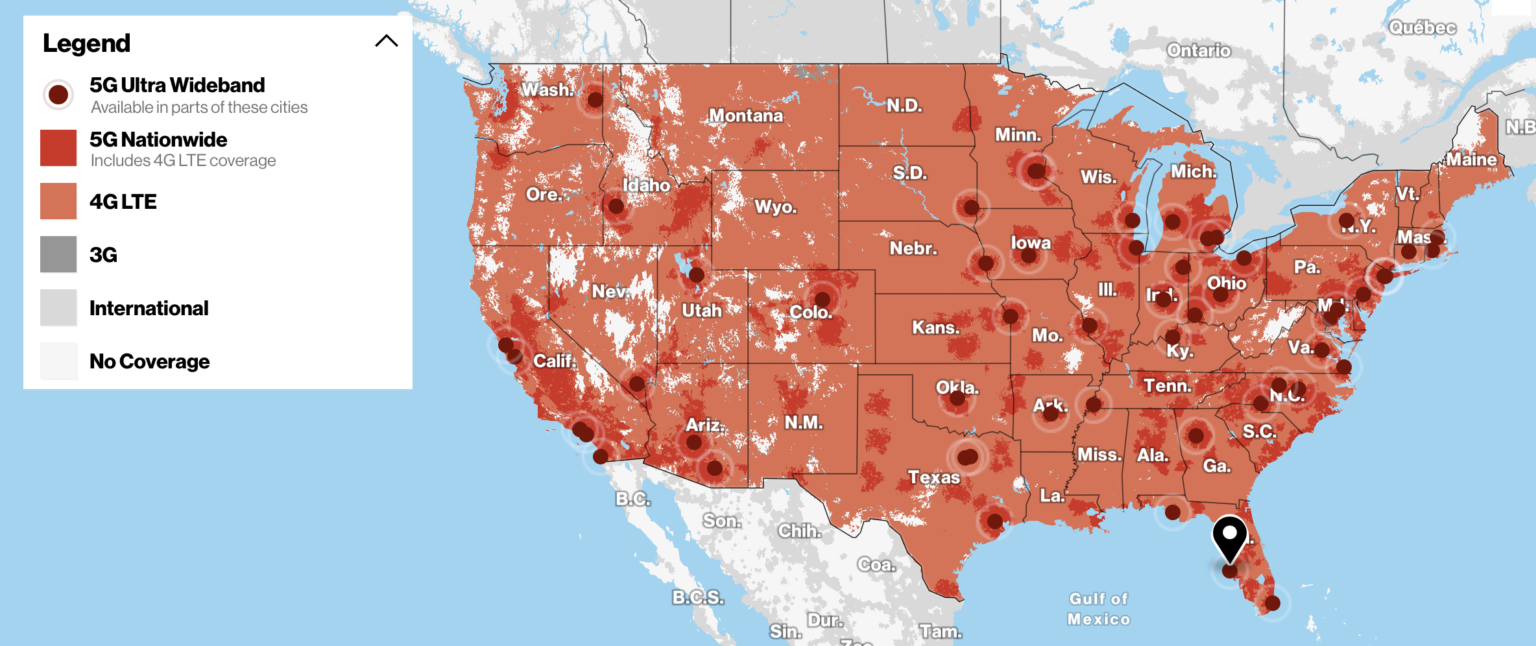 Verizon Coverage Map Florida Printable Maps SexiezPicz Web Porn
