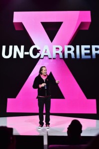 T-Mobile CEO John Legerre at today's announcement.