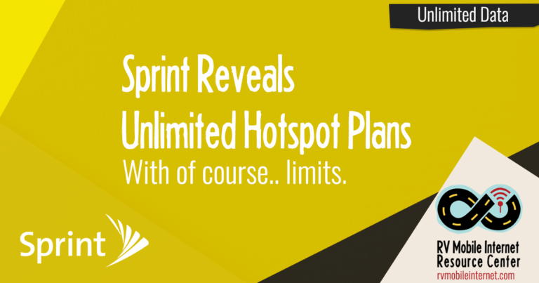 Sprint Reveals New Unlimited Dedicated Hotspot Option, With Some Limits ...