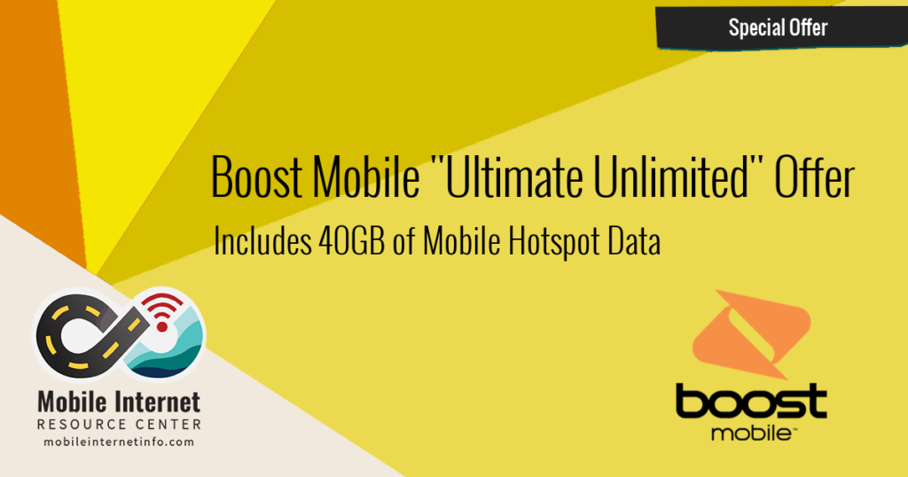 Boost Mobile Offers New Unlimited Plan With 40gb Mobile Hotspot Data