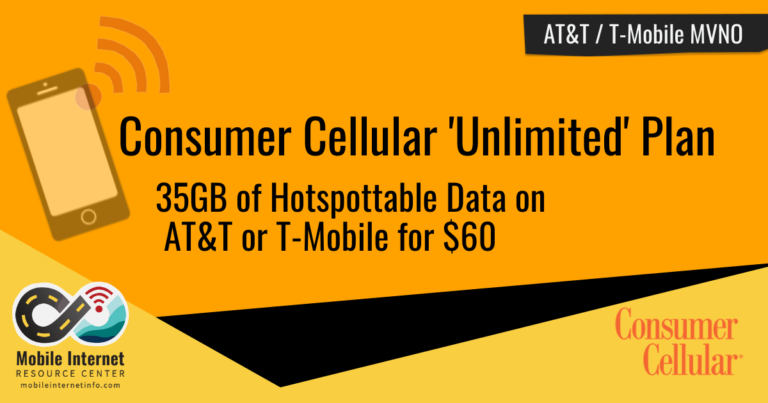 Consumer Cellular Offers New 'Unlimited' Plan With Mobile Hotspot ...