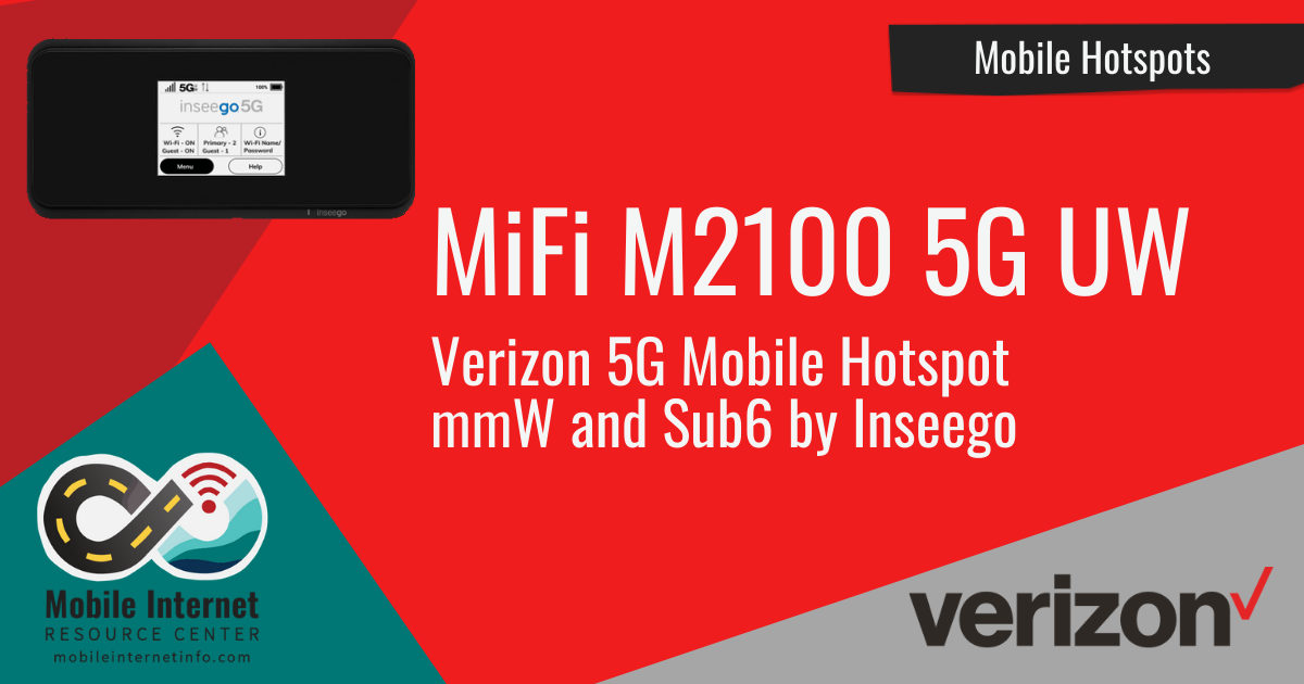 Verizon Launches 2nd Generation 5G Mobile Hotspot Inseego MiFi M2100 