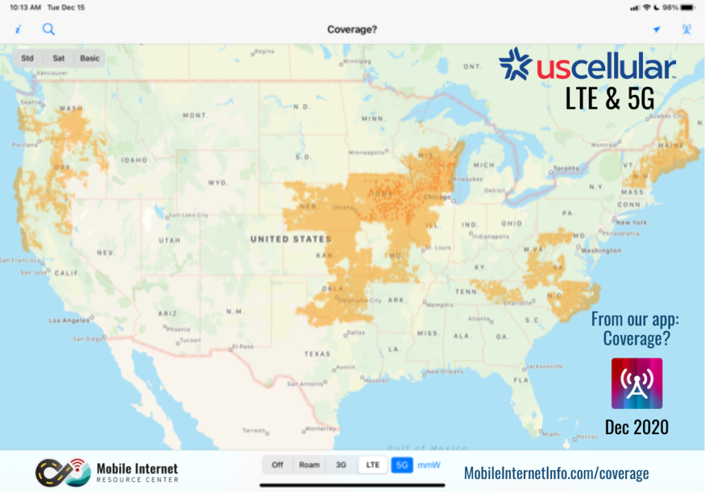Coverage 5g Us Cellular 2020 1024x715 