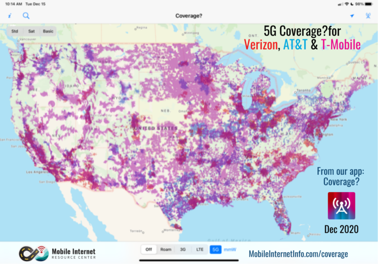 Coverage? App Now Includes Maps For 5G, Canadian Carriers And U.S ...