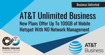 at&t mobile hotspot business plans