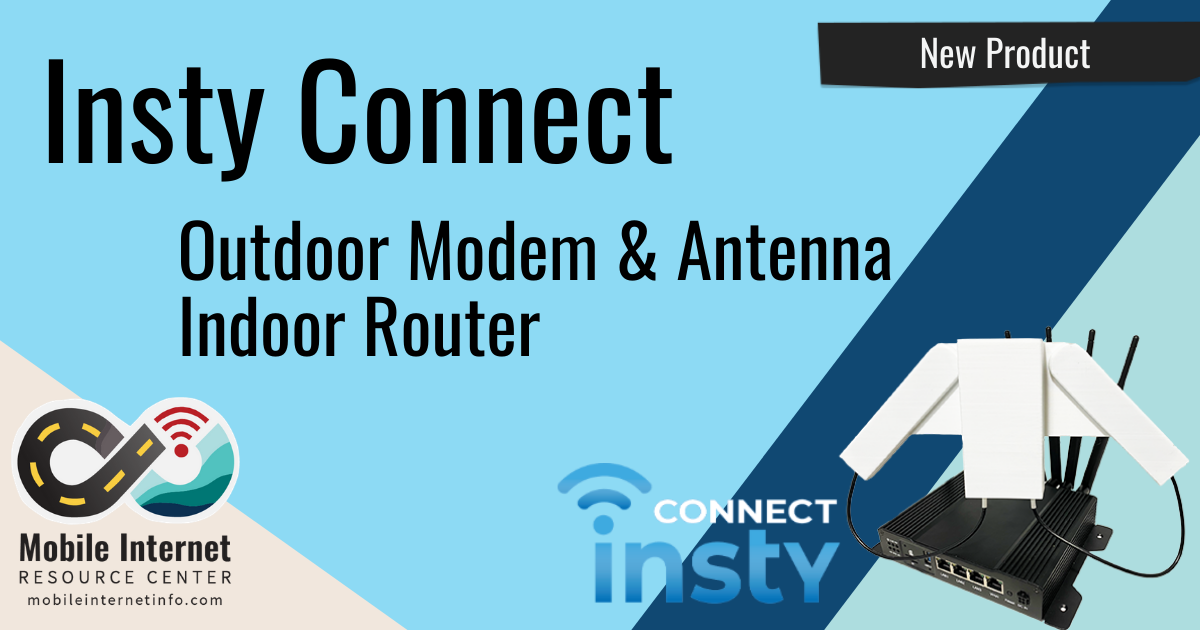 Connect Explorer 4G12: Roof Mounted Cat-12 Modem & Antennas with Indoor Wi-Fi Router - Mobile Internet Resource Center