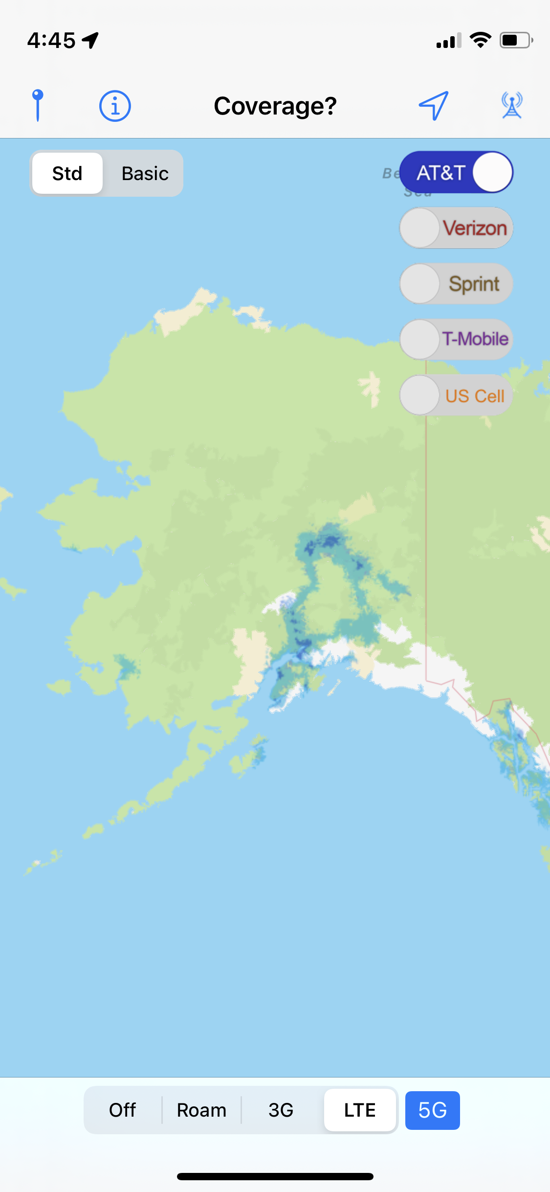 Going North To Alaska Mobile Internet Options For Keeping Connected   Coverage Alaska 2022 