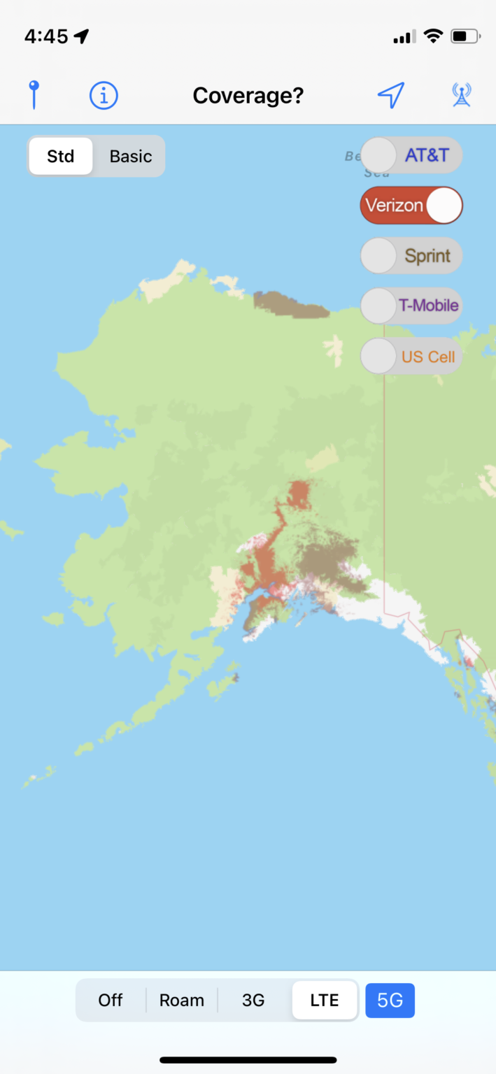 Going North to Alaska? Mobile Options for Keeping Connected