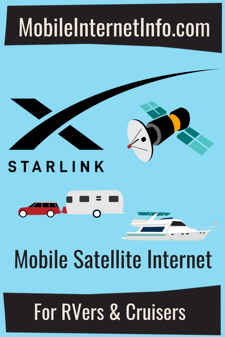 Starlink Satellite Internet for Mobile RV and Boat Use - Mobile