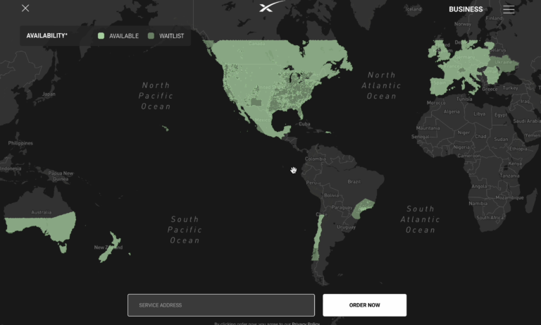 Starlink Releases an Updated Map - Anticipated RVer & Boater ...