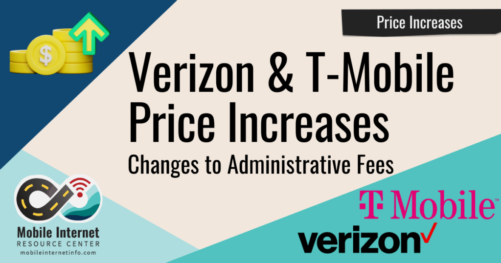 Price Increases Coming for Both Verizon and TMobile Mobile