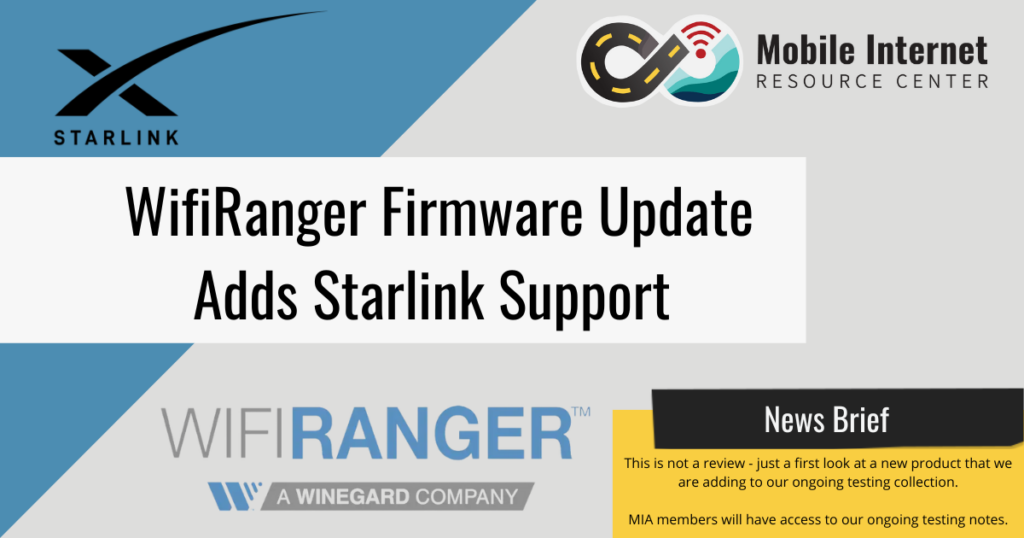 WiFiRanger Releases 7.1.0b13 Firmware Update - Mobile Internet Resource ...