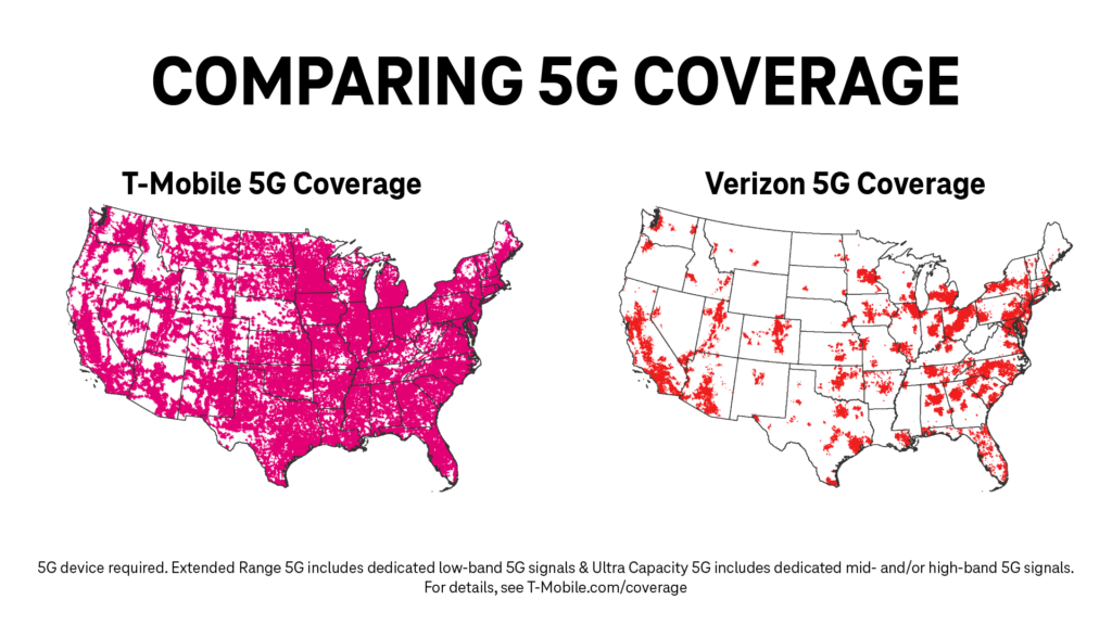 T Mobile Rolls Out Band N25 Increasing Mid Band 5g Capacity And Coverage Mobile Internet
