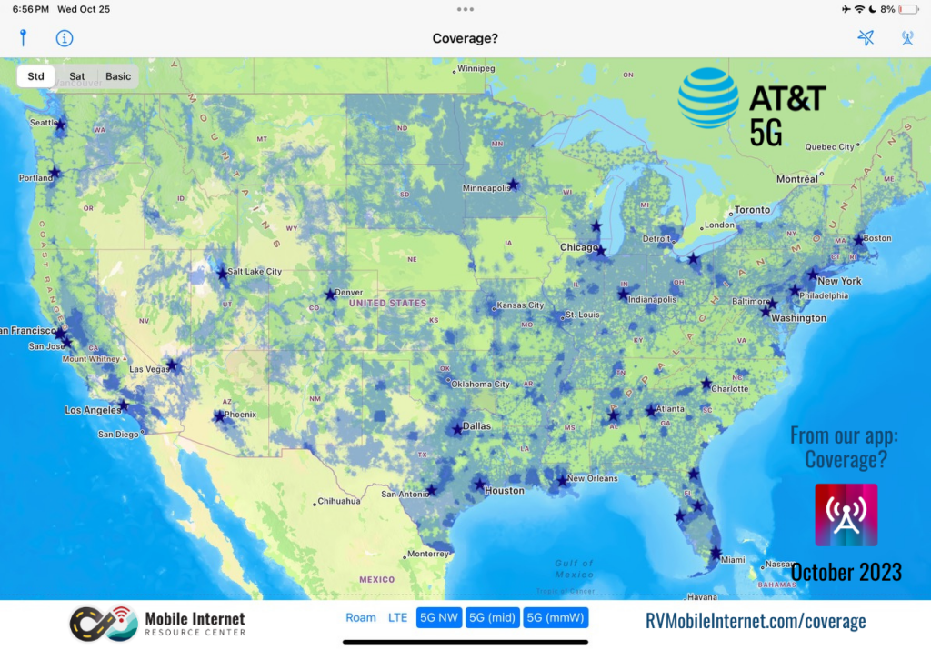 at&t 5g