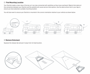 starlink mobility mount for boat and RV