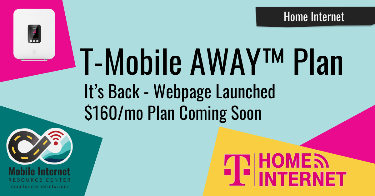 t mobile away plan for rvers coming soon