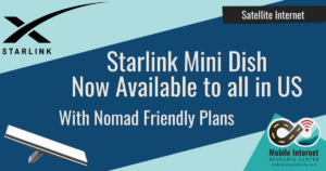 starlink mini now availalbe to rv boat nomads