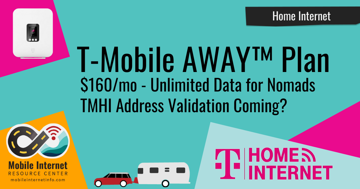 t mobile away nomad rv data plan unlimited launched