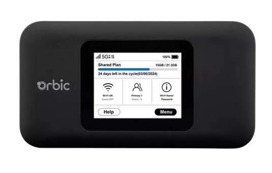 Verizon Releases A New 5G Mobile Hotspot - The Orbic Speed X 5G ...