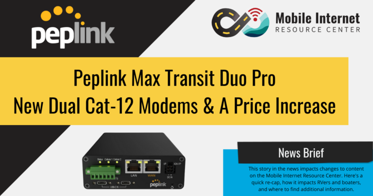 news brief header peplink max transit duo pro with dual cat 12 modems released