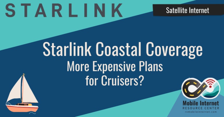 starlink coastal coverage limitations cruisers roam mobile priority