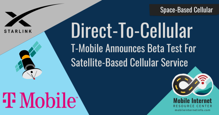 news header t mobile starlink announce beta test for direct to cellular satellite service