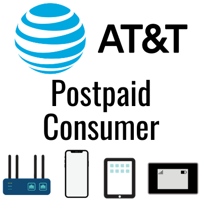 att postpaid consumer cellular plans